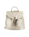 Gherardini - Zaino in tessuto con rifiniture in pelle Softy