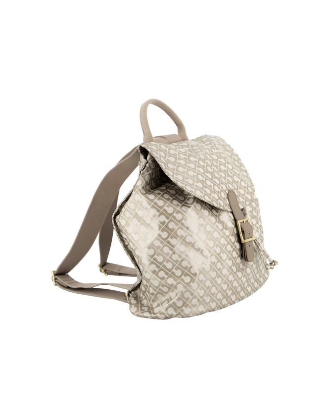 Gherardini - Zaino in tessuto con rifiniture in pelle Softy