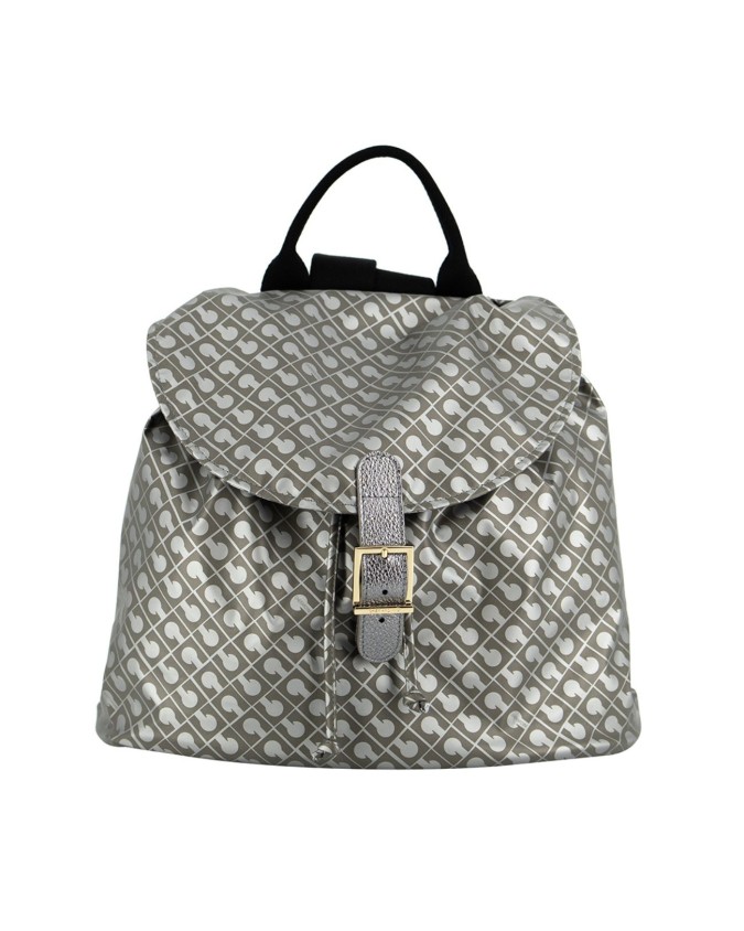 Gherardini - Zaino in tessuto con rifiniture in pelle Softy
