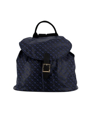 Gherardini - Zaino in tessuto con rifiniture in pelle Softy