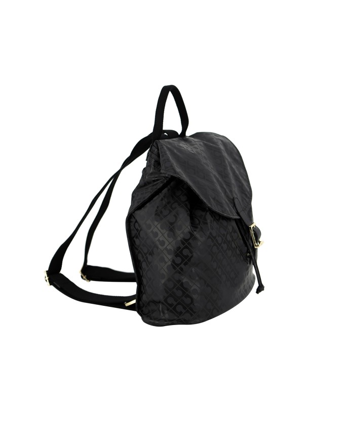 Gherardini - Zaino in tessuto con rifiniture in pelle Softy