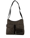 Gherardini - Size M shoulder bag with exterior pockets made of Softy fabric