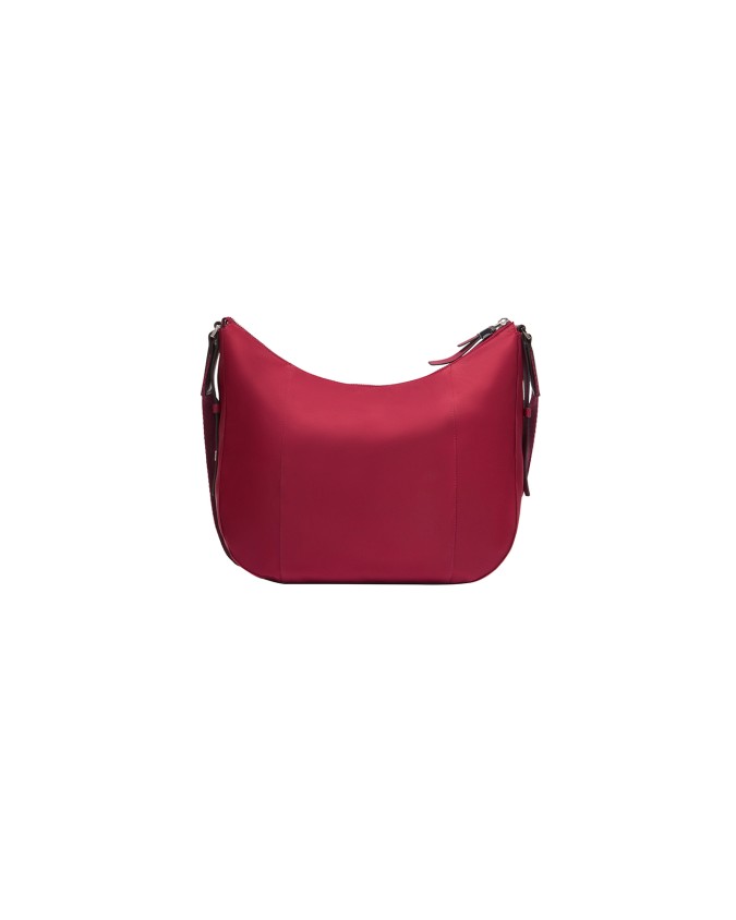  Piquadro - Borsa tracolla donna in pelle e tessuto riciclato