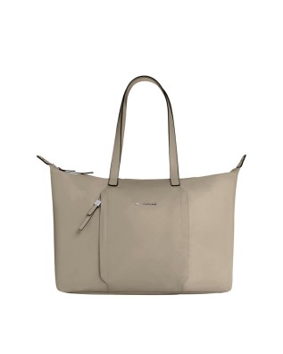  Piquadro - Borsa donna porta pc 15,6" in pelle e tessuto