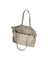 Piquadro - Zusammenklappbare Circle-Laptoptasche für Damen aus Leder und recyceltem Stoff für 15,6-Zoll-Laptops