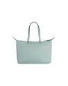 Piquadro - Zusammenklappbare Circle-Laptoptasche für Damen aus Leder und recyceltem Stoff für 15,6-Zoll-Laptops