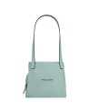 Piquadro - Zusammenklappbare Circle-Laptoptasche für Damen aus Leder und recyceltem Stoff für 15,6-Zoll-Laptops