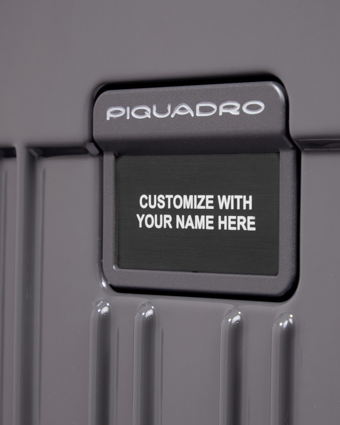 Piquadro - Medium-sized, semi-rigid,...