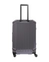 Piquadro - Medium-sized, semi-rigid, expandable polycarbonate suitcase with 4 wheels