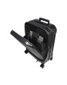 Piquadro – Handgepäck-Trolley mit Fach für einen 17,3-Zoll-Laptop und 4 Rollen, Modell PQ Light