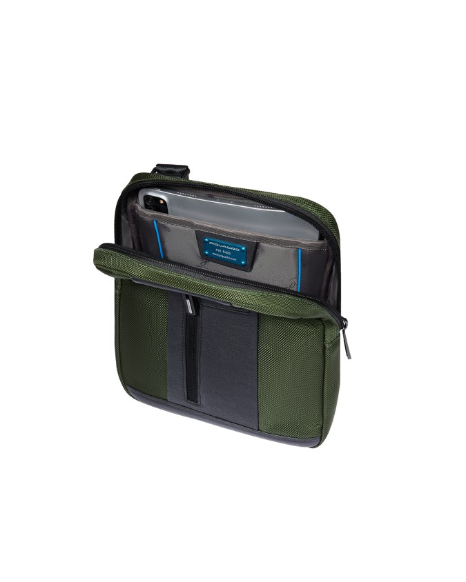  Piquadro - Borsello grande porta iPad® in tessuto riciclato