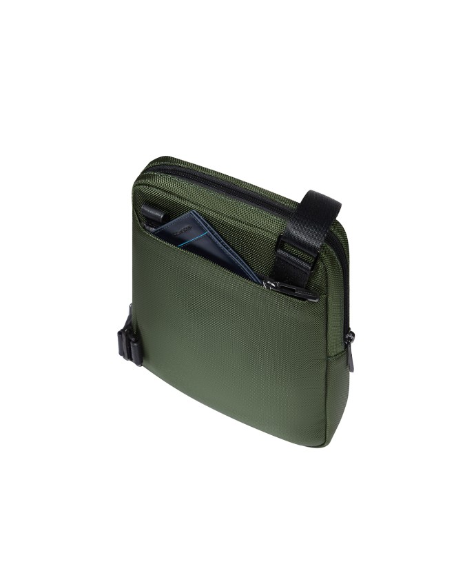  Piquadro - Borsello grande porta iPad® in tessuto riciclato