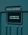 Piquadro - Medium-sized, semi-rigid, expandable polycarbonate suitcase with 4 wheels