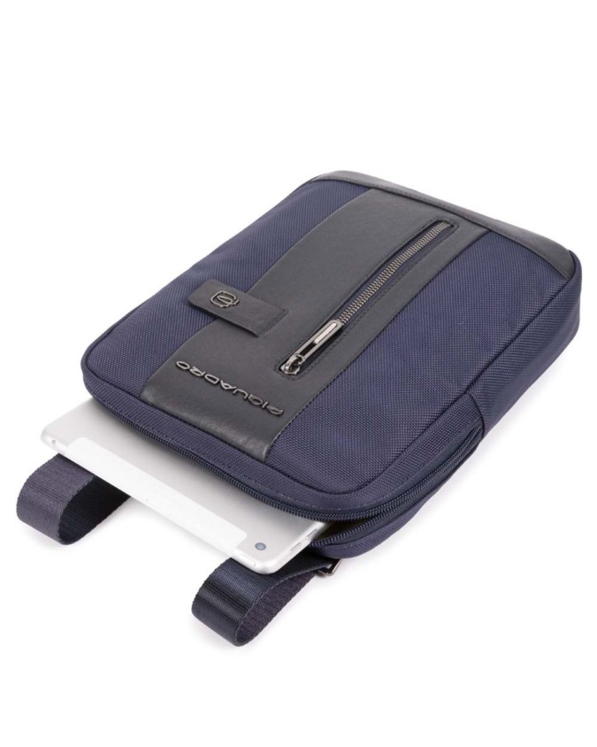  Piquadro - Borsello grande porta iPad® in tessuto riciclato