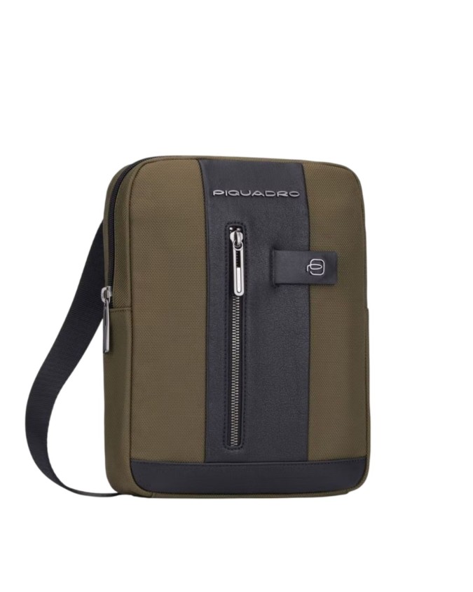 Piquadro - Brief 2: Large iPad®-sized bag made from recycled