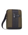 Piquadro - Brief 2: Large iPad®-sized bag made from recycled