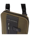  Piquadro - Borsello grande porta iPad® in tessuto riciclato