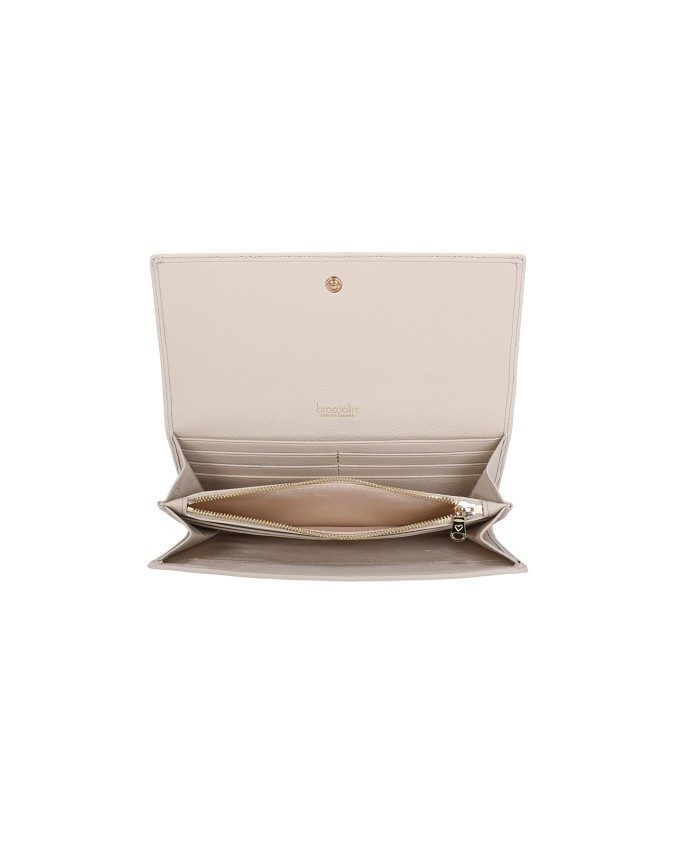 Braccialini - Portafoglio donna continental in pelle Basic