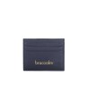 Braccialini - Porta carte di credito in pelle con logo Basic