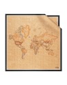  Alviero Martini Prima Classe - Foulard grande in seta Geo