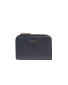 Coccinelle – Metallic Soft Leather Mini Wallet
