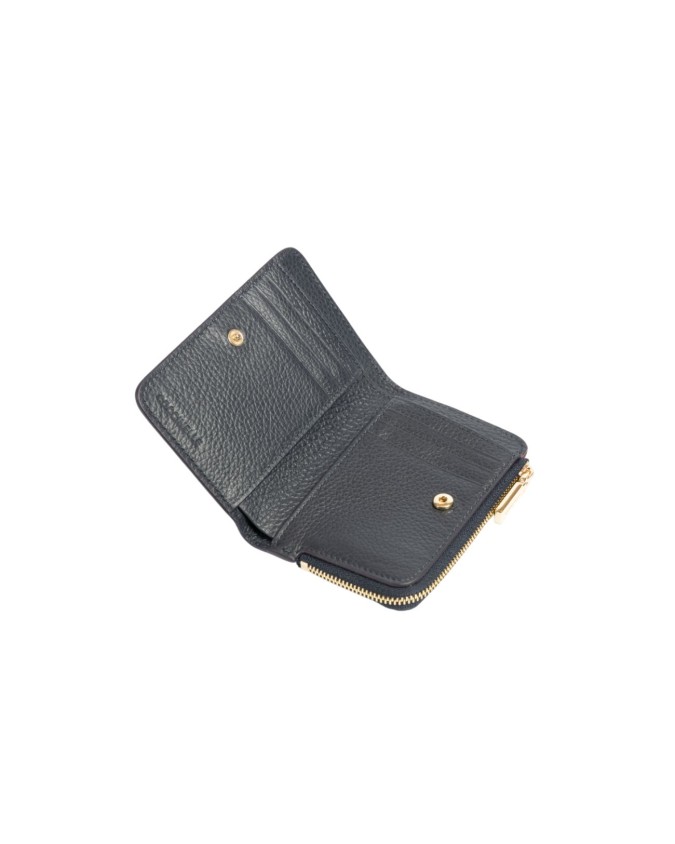  Coccinelle – Portafoglio mini in pelle Metallic Soft