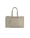 Piquadro - Faltbare Reisetasche Circle für Damen aus Leder und recyceltem Stoff