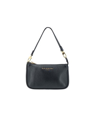  Nannini - Borsa a spalla in pelle con tracolla Keira