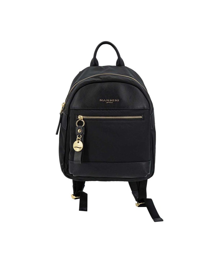  Nannini - Zaino Donna con Tasca Frontale in Nylon/Caracas
