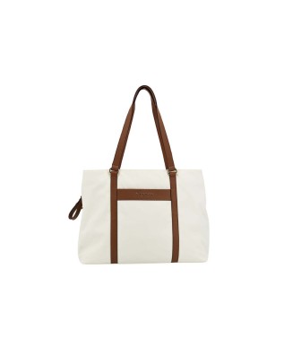  Nannini - Borsa a spalla shopping con doppio manico in nylon e