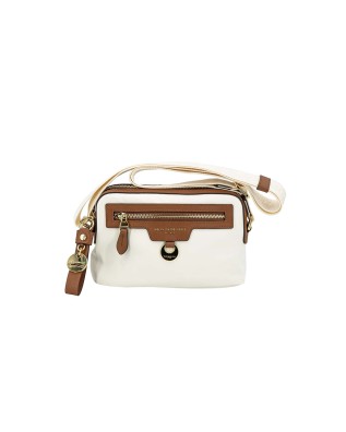  Nannini - Borsa a tracolla piccola con due comparti in nylon e