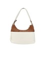 Nannini - Shoulder bag with a single handle and a front pocket made of Liberty nylon