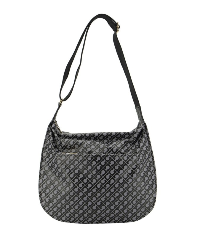  Gherardini - Borsa a tracolla con tasca in tessuto Softy