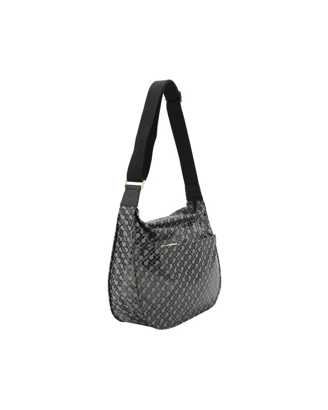  Gherardini - Borsa a tracolla con tasca in tessuto Softy