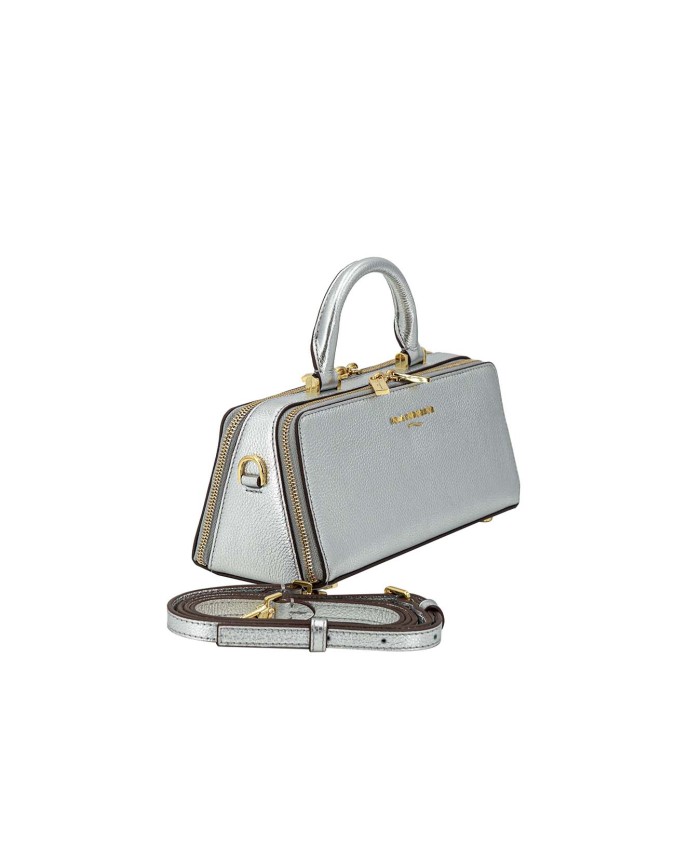  Nannini - Borsa a mano in pelle rettangolare con tracolla Keira