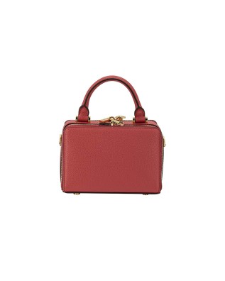  Nannini - Borsa a mano piccola compatta in pelle con tracolla 2