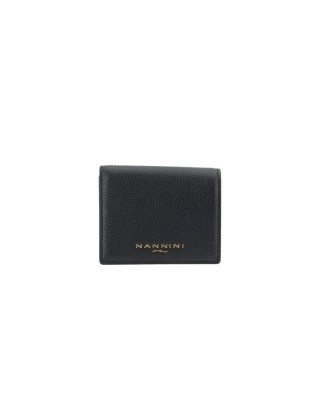 Nannini - Small women's leather wallet with coin pouch by...
