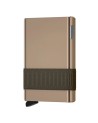 Secrid - Portafoglio con porta carte in alluminio Cardslide