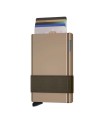 Secrid - Portafoglio con porta carte in alluminio Cardslide
