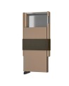 Secrid - Portafoglio con porta carte in alluminio Cardslide