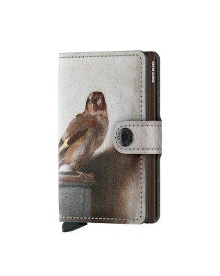  Secrid - Portafoglio in pelle e alluminio stampe Miniwallet Art