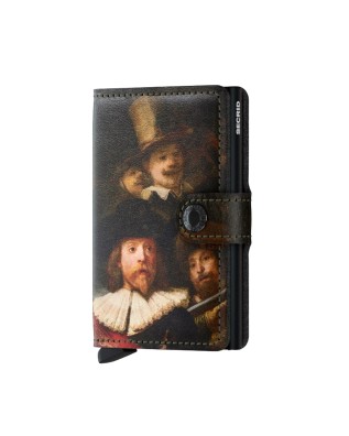 Secrid - Miniwallet Art Leather and Aluminum Wallet -...