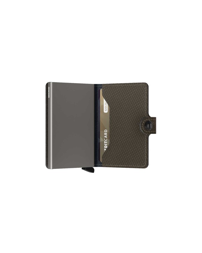  Secrid - Portafoglio mini donna porta carte in pelle e