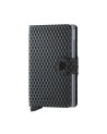 Secrid - Miniwallet in pelle e alluminio Cubic