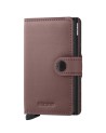 Secrid - Portafoglio piccolo in pelle e alluminio Miniwallet Matte