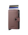 Secrid - Portafoglio piccolo in pelle e alluminio Miniwallet Matte