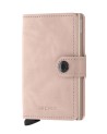Secrid - Portafoglio in pelle sfumata ed alluminio Miniwallet Vintage