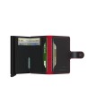 Secrid -  Small wallet made of perforated leather and aluminum: Miniwallet Perforate
