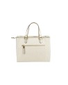 Nannini – Große Handtasche aus Canvas und Leder, Modell Marica