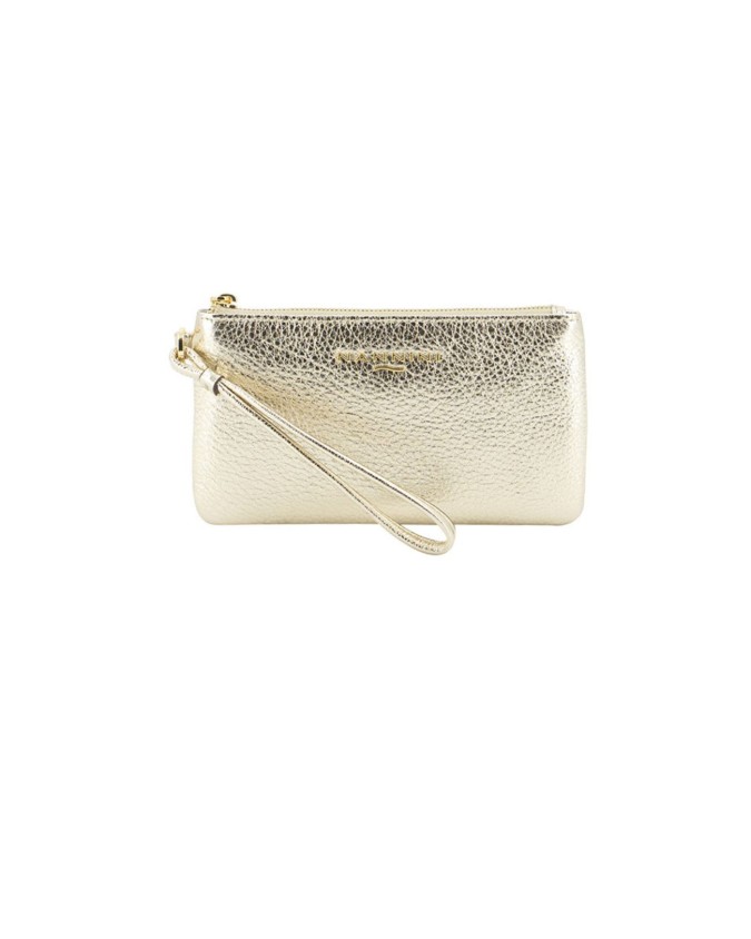  Nannini – Pochette piccola in pelle con laccetto e zip Wallis